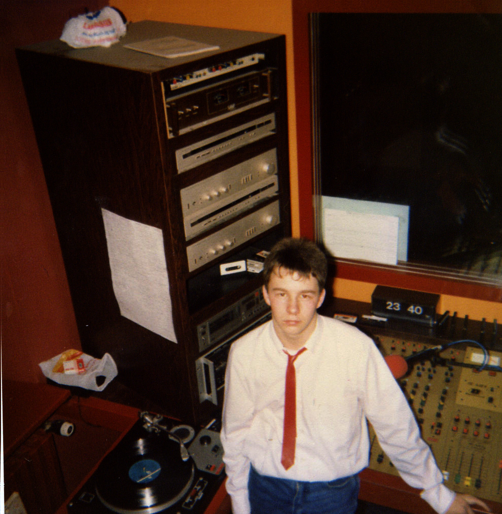 eric nc dans les studios de radio artois 2000 
