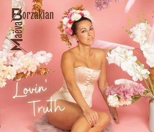 Pochette de disque de Maeva Borzakian intitulé Lovin'truth