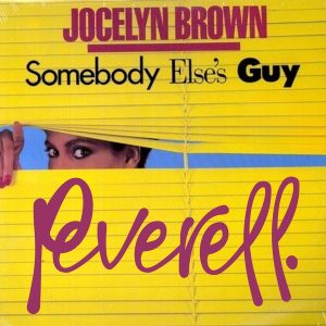 Pochette de disque de Jocelyn Brown - Somebody Else's Guy (Peverell Remix)