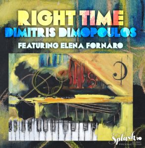 pochette dedisque de Dimitris Dimopoulos intitulé Right Time